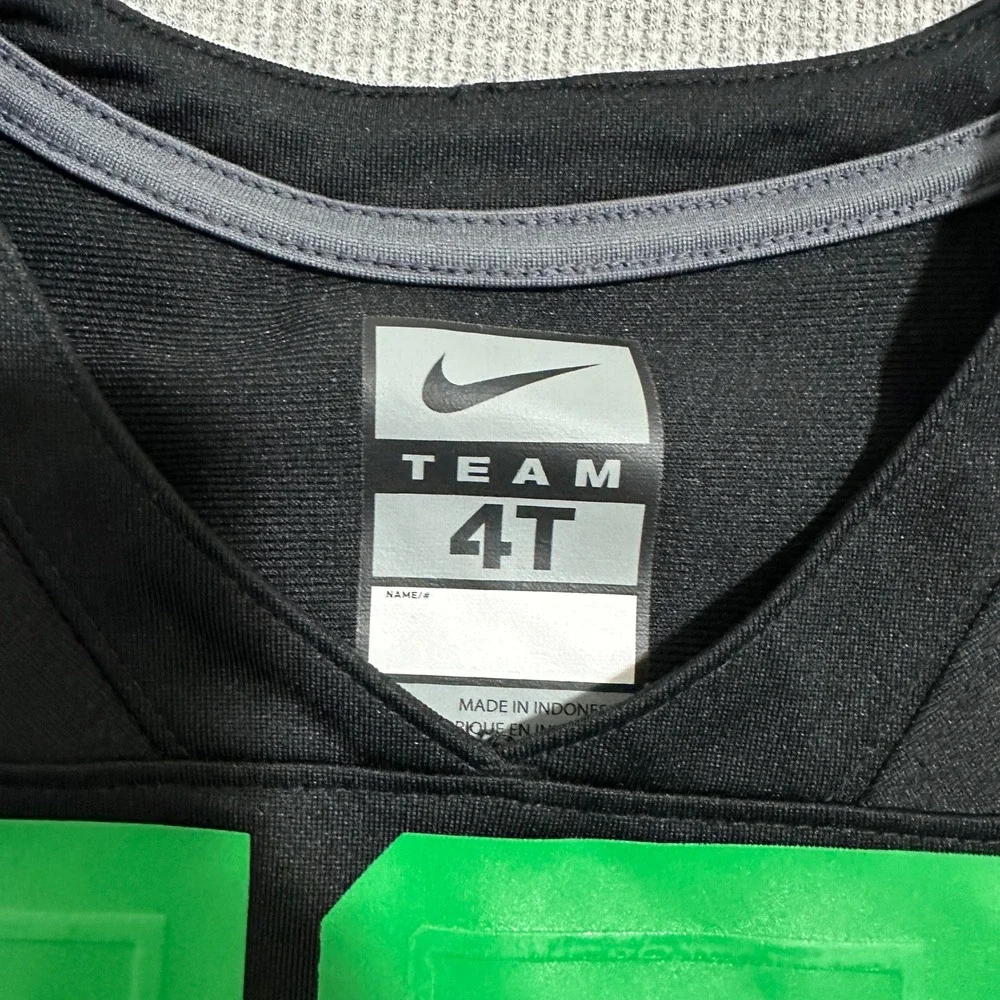 Nike Oregon Ducks Football‎ Jersey Black Green Toddler 4T #10 RN56323